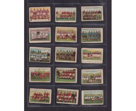 Trade cards, Anon, Italy, a collection of 62 'K' size Football Cards, Football Teams Serie A (12 cards), Serie B (10 cards), 