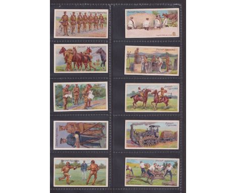 Cigarette cards, W T Davies, Army Life (set 25 cards) (a couple with very slight marks, gen gd/vg) 