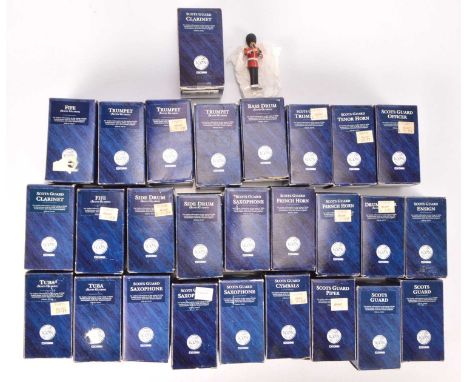 Individually boxed Corgi Icon Figures Scots Guards and Scots Guards Bandsmen comprising Tuba (2), Clarinet (2), Fife (2), Tru