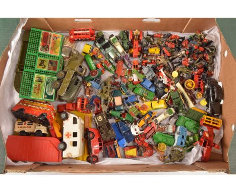 Post War and Later 1:43 Scale and Smaller Playworn/Unboxed Vehicles (45+), vintage, private, commercial, military vehicles, M