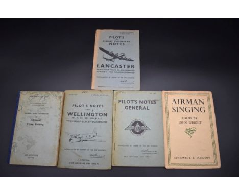 ROYAL AIRFORCE:&nbsp;pilot's notes for Wellington III, X, XI, XII, XIII &amp; XIV (1944), Pilot's Notes General (1943 2nd Edi