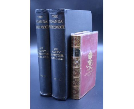 JOHNSTON (Harry, Sir):&nbsp;'The Uganda Protectorate..', London, Hutchinson, 1902: First Edition: numerous folding maps, blac