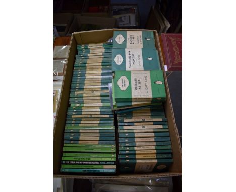 GREEN PENGUINS:&nbsp;collection of approx 103 vintage green crime Penguins, to include 'Obelists at Sea' by C Daly King, othe