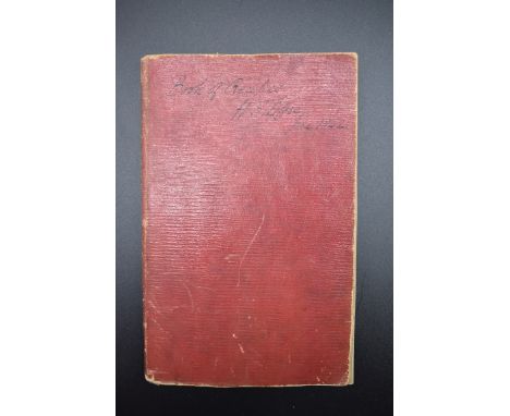 MANUSCRIPT RECEIPT BOOK:&nbsp;small volume of manuscript receipts compiled by H S Eyre, so inscribed to upper cover and dated