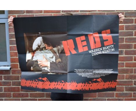 FILM POSTERS:&nbsp;a collection of film posters and film display advertising, various sizes and formats, including 'Reds', 'I