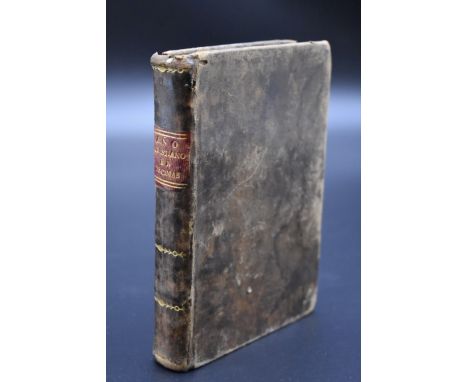 SPANISH MANUSCRIPT:&nbsp;'Ano Christiano en Decimas...': neatly executed manuscript on Spanish Days of the Saints, penned by 