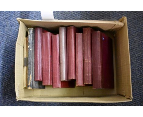 MANUSCRIPT COOKERY BOOKS:&nbsp;a comprehensive collection of manuscript cookery receipts in 8 volumes, compiled by one Mary W