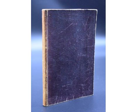 VICTORIAN MANUSCRIPT COOKERY:&nbsp;manuscript cookery receipts compiled by one Amelia Elliot, dated December 1st 1863 to fron
