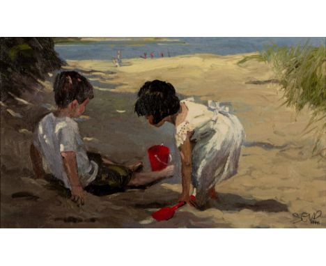 Sherree Valentine Daines (b.1959) 'Shady retreat' limited edition canvas print, numbered 53/195, signed lower right, 27cm x 4