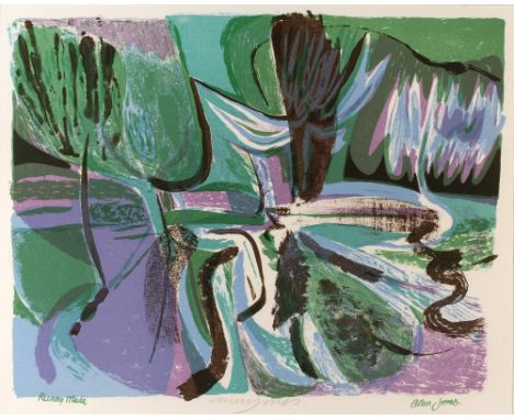 Allen Jones (b.1937)  'Runnymede' lithograph, 37cm x 46cm 