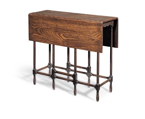 An early George III mahogany spider-leg gateleg occassional table, circa 1765In the manner of Thomas Chippendale (1718-1779)H