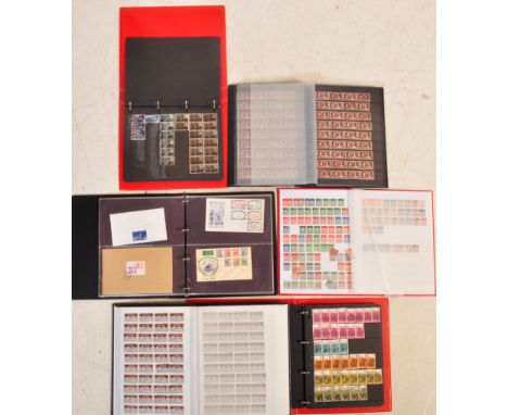 A large collection of vintage 20th century UK unused and used decimal and pre decimal stamps.