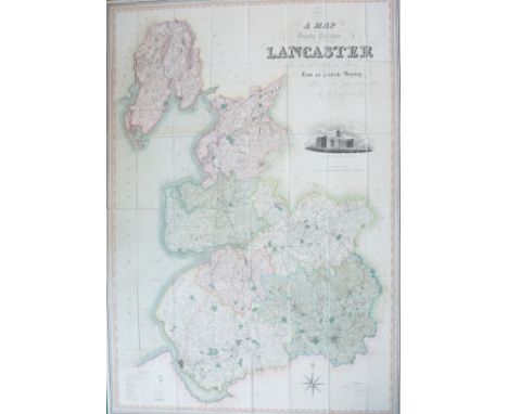 Hennet, George. A Map of the County Palatine of Lancaster, large-scale map engraved by James Bingley, London: Henry Teesdale 