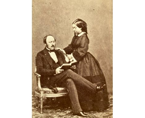 Photography &amp; Postcards. An archive to include&nbsp;carte-de-visite portraits of Queen Victoria, Prince Albert, Gladstone