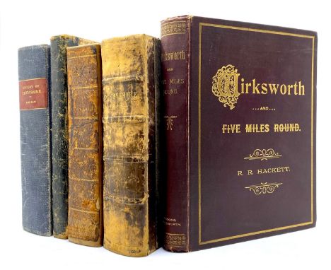 Derbyshire History &amp; Topography. A miscellaneous collection of books to include Wirksworth and Five Miles Round, by R. R.