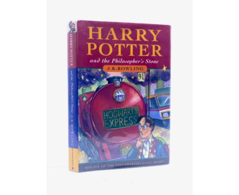 Rowling, J. K. Harry Potter and the Philosopher's Stone, first edition, fourth issue, London: Bloomsbury, 1997, hardback with