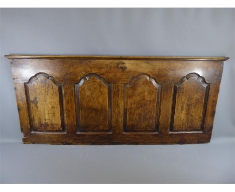 An Antique Panel Front of a Blanket Box, approx 61 x 135 cms