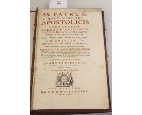 Basilika, The Works of King Charles the Martyr Volume 1, 1662 first edition (bindings and spine AF), together with Traite des