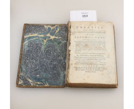 Berdmore (Thomas) A Treatise on the Disorders and Deformities of Teeth and Gums, first edition 1768, original full calf and m