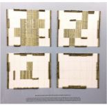 Roelof Louw, Proposed Rolled Lead work for Karsten Schubert Gallery 2013, 2013, newspaper, sheet
