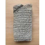 Old Babylonian Cuneiform Tablet, 1900-1600 BC, Height: 9.5cm (OB 02) Located in Stockport