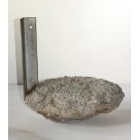 David Ireland - Ornament, c. 2000, Concrete, Steel, Dimensions: 36.8 x 40.6 x 25.4 cm (DI 24)