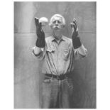 David Ireland - Dumbball, 2001 concrete 3 1/2" diameter (DI 41) Located in Stockport
