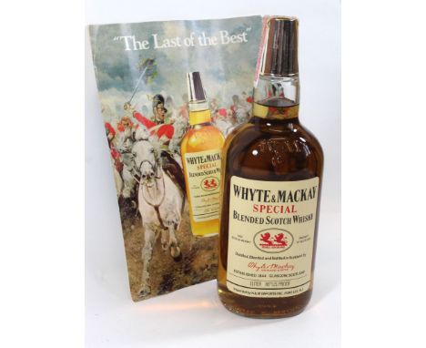 1 rare litre bottle Whyte & Mackay special blended Scotch Whisky (86° U.S.Proof) Specially blended for the US market for dist