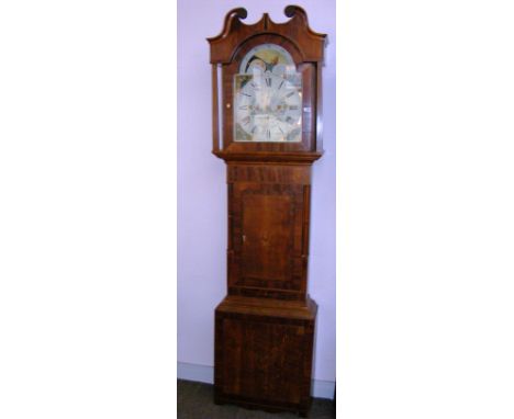 An Victorian oak cased Grandfather clock, the dial signed Roberts Horncastle, measuring approximately 7ft tall, untested.   C