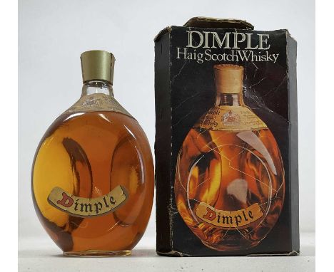 WHISKY; a bottle of Haig Dimple Scotch whisky, 26 2/3 floz, boxed