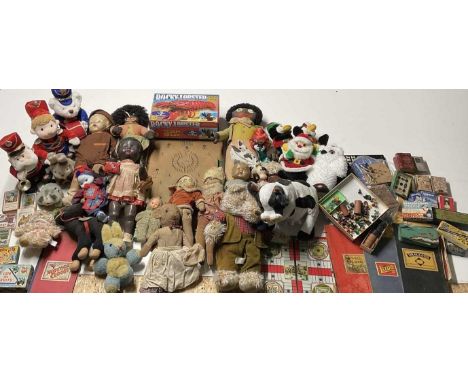 A large quantity of vintage children's toys, together with some more modern examples items, to include Nora Welling dolls, cu