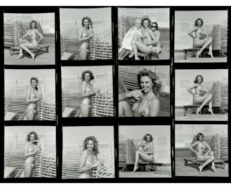170 Black & White negatives including Kathy Anders, Miss England 1974 (married John Moores former chairman Liverpool FC), 12 