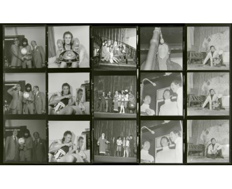 80+ Black & white negatives including Morecombe and Wise, Jane Couch & other performers, by Harry Goodwin, sold with full cop