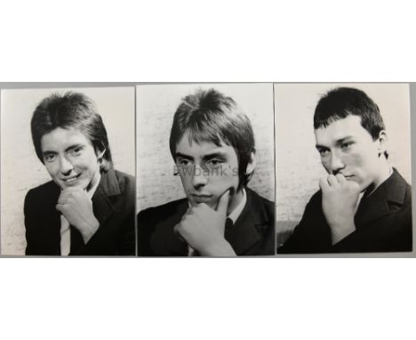 The Jam & Paul Weller, 10 black & white photographs by Harry Goodwin, stamped on reverse, most 25 x 20cm. Provenance: Collect