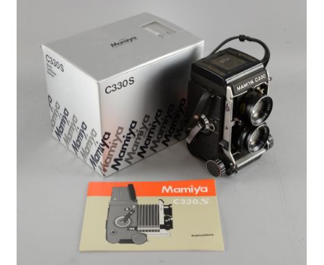 Mamiya C330F Professional TLR camera, used by Harry Goodwin. Provenance: Collection of Harry Goodwin 1924-2013, resident phot