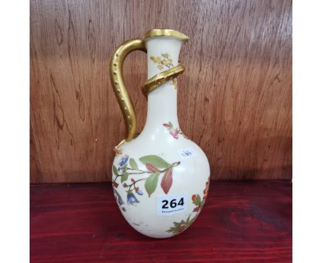 ROYAL WORCESTER BLUSH JUG
