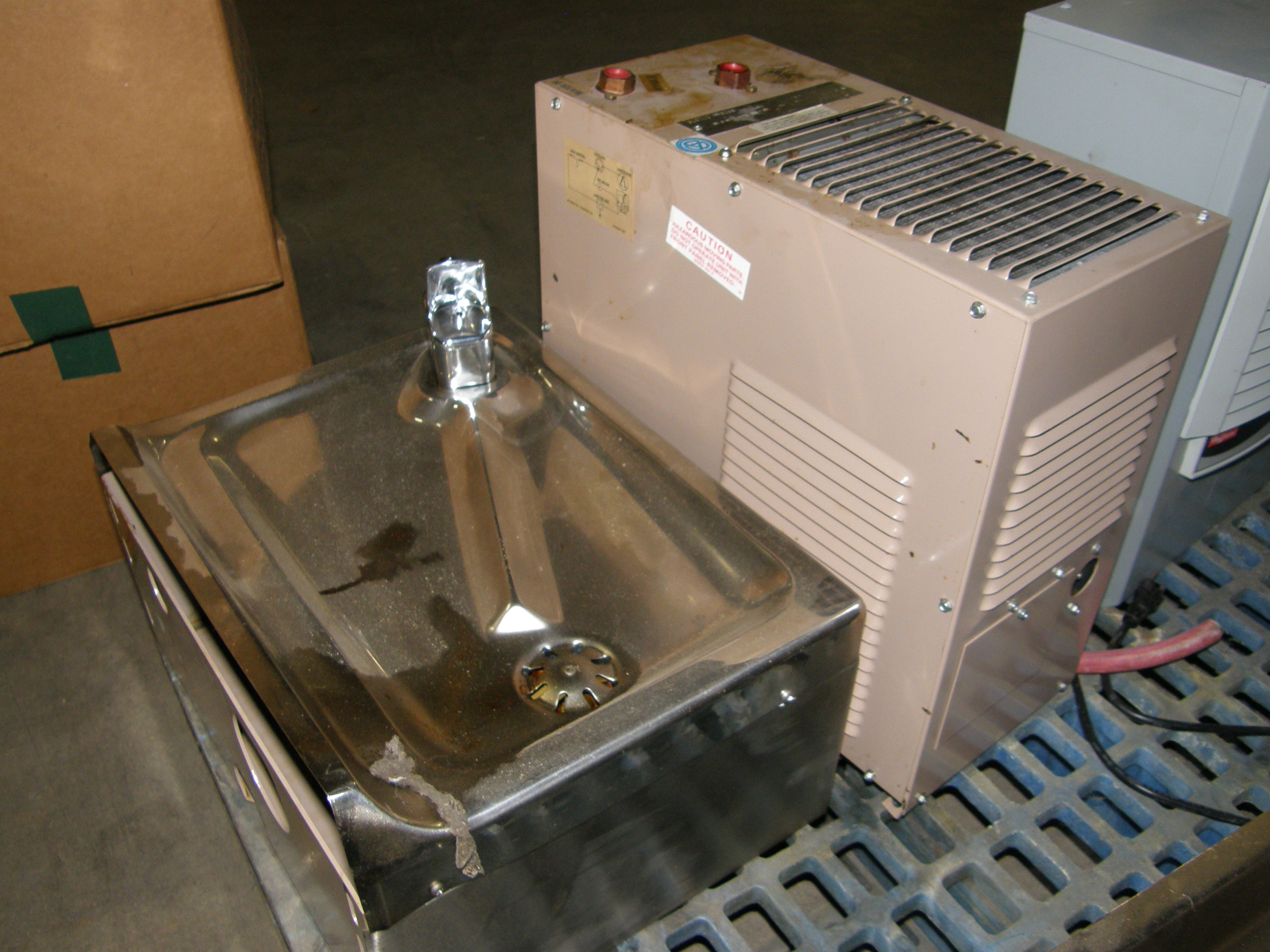 EBCO WATER COOLERS MODEL DPSP1, HOFFMAN ELECTRONIC ENCLOSER A/C