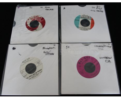 US GARAGE/FUZZ - Superb pack of 4 x rare Fuzzed up Garage 7" singles. Titles are The Trespassers - Living Memories c/w Come W