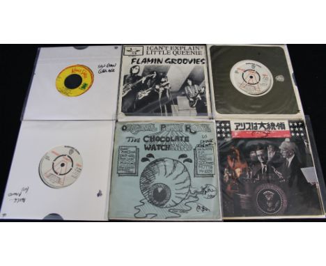 US GARAGE/ROCK - Nice pack of 10 x 7" releases featuring Flamin' Groovies and Alice Cooper. Titles include (Flamin' Groovies)
