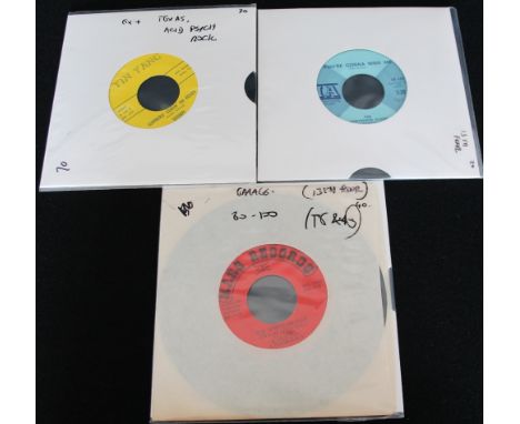 TEXAS GARAGE/PSYCH - Brilliant pack of 3 x scarce 7" singles. Titles are Seompi - Summer's Comin' On Heavy/Lay On The Floor (