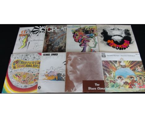 PSYCH COMPS/REISSUES - Great selection of 12 x LPs with limited edition pressings/comps. Artists/titles include Chocolate Wat