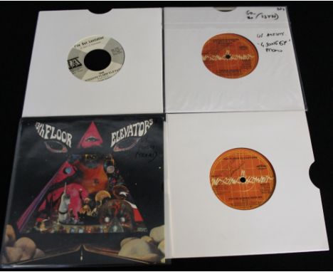 13TH FLOOR ELEVATORS AND RELATED - More rare sevens here, with 5 x singles/EPs in this lot. Titles are I've Got Levitation c/
