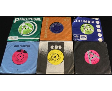 UK PSYCH-POP DEMOS - Brilliant selection of 11 x demonstration 7" singles. Artists/titles will include Andrew Bown - Tarot (u