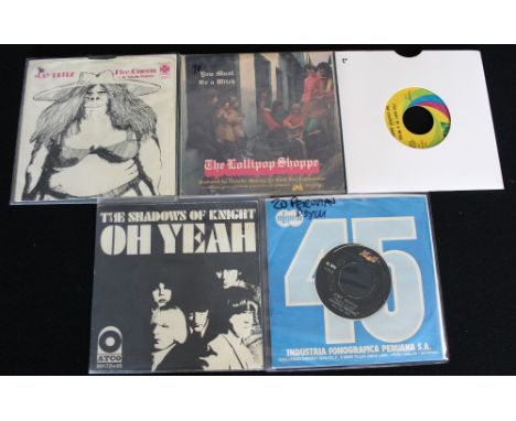 US/OVERSEAS ISSUE PSYCH & GARAGE - Super pack of 10 x 7" releases with rare and hard to find sevens! Artists/titles are May B