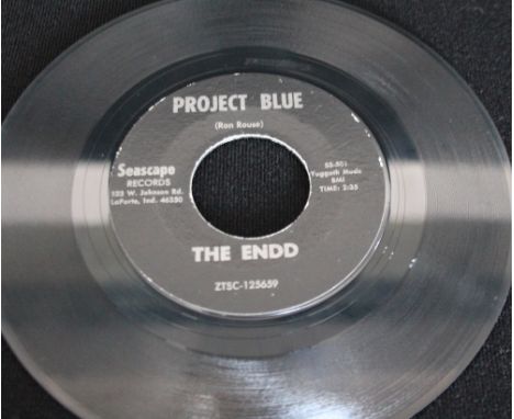THE ENDD - Killer piece of Indiana fuzzy garage here with the release of Project Blue c/w Out Of My Hands, issued on Seascape