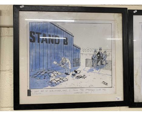 Jak London Evening Standard political satire cartoon 'At Least Dig up your Jockey, Mack I think the Stewards want to impeach 