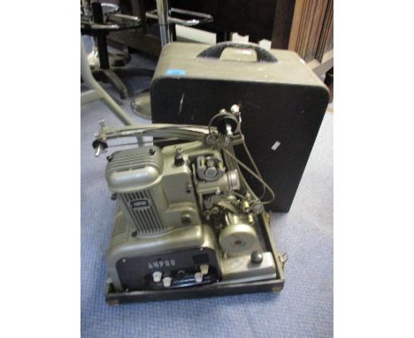 A cased Ampro projector 