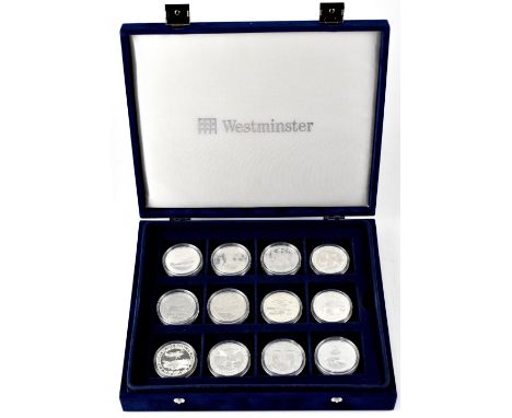 A Westminster Collection silver coin collection of 'The History of the RAF' comprising twenty-three silver encapsulated coins