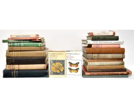 Various books relating to Westmorland and Natural History to include 'Westmorland Villages', 'Westmorland Cookery Book', 'Tra