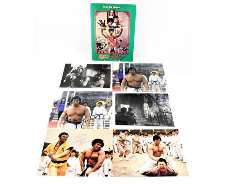 TV AND FILM, 'ENTER THE DRAGON'; a group of ephemera relating to the film, including a promotional booklet, a poster advertis